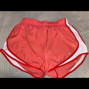 Pink Nike shorts